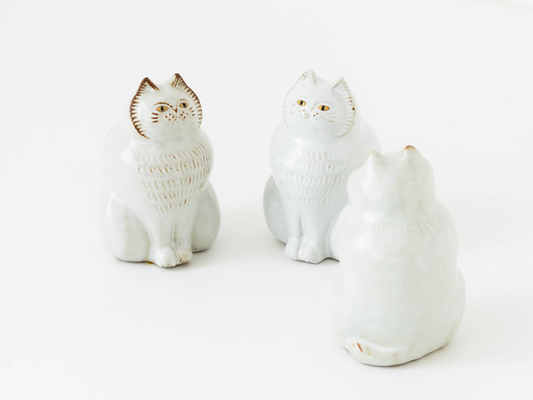 sen TWIN CATS オブジェ|オブジェ・ぬいぐるみ|オルネ ド sen TWIN CATS オブジェ|オブジェ・ぬいぐるみ|オルネ ド