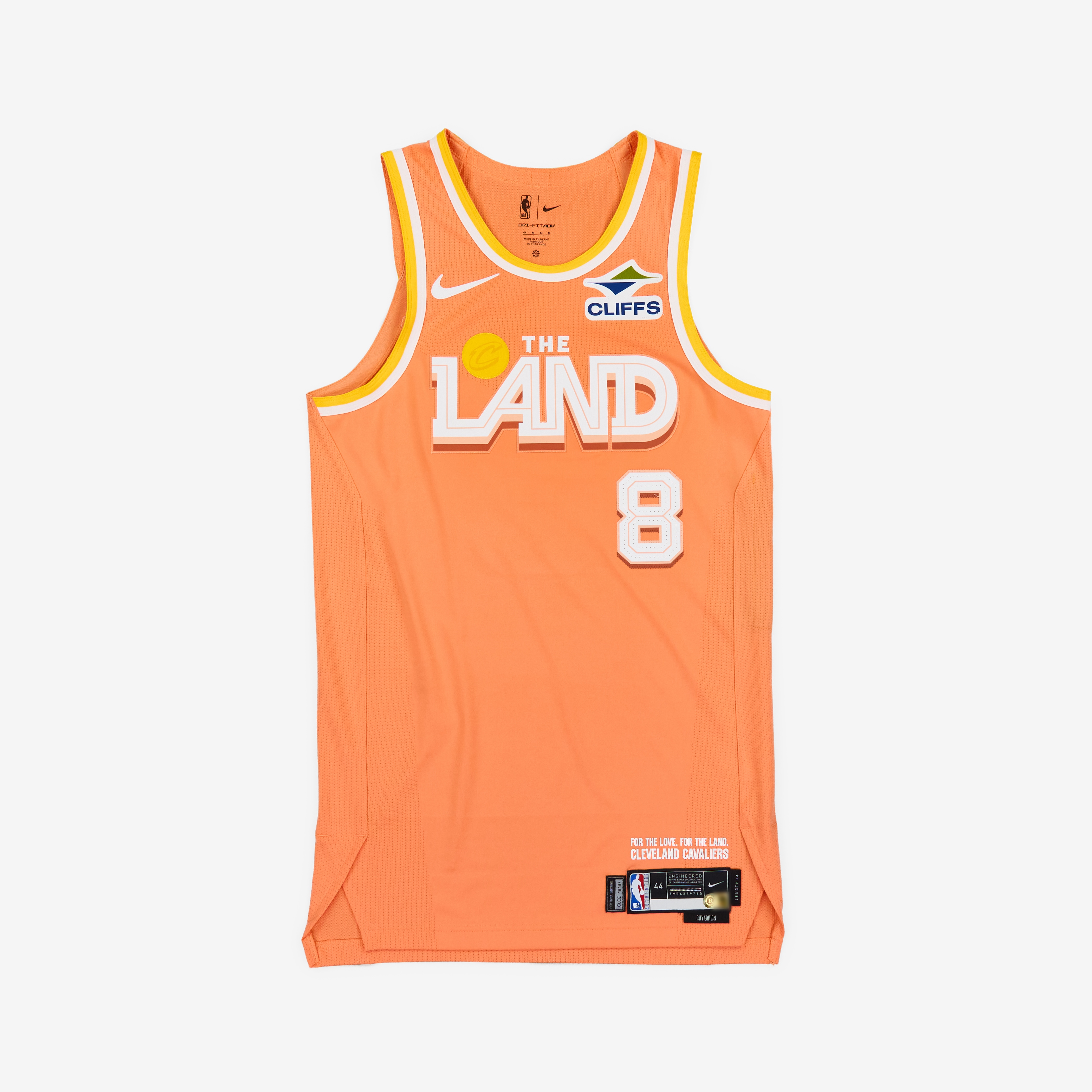Orange basketball jersey with 