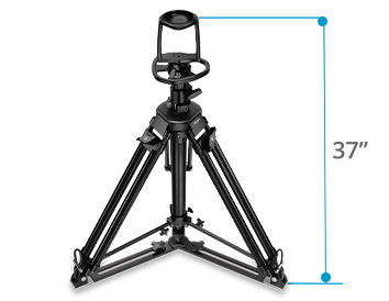 Proaim 5.6ft Air-Controlled Pedestal Stand with 100mm Bowl Camera Mount & Ground Spreader