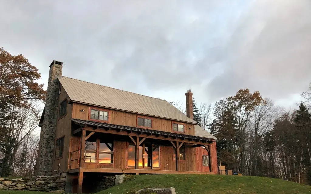 Ghost wood Barn Siding on House