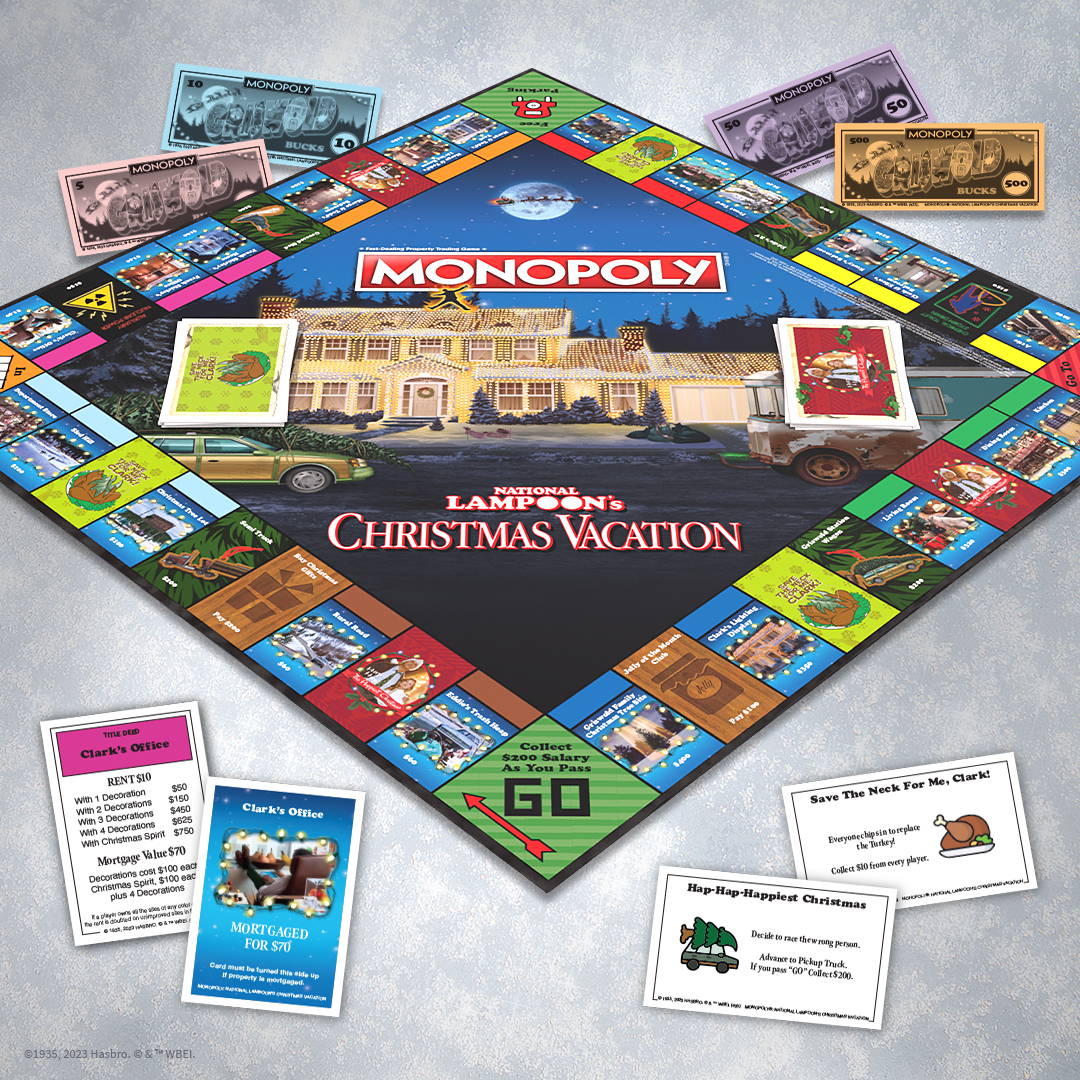 The Op Games Launches MONOPOLY®: National Lampoon's Christmas Vacation