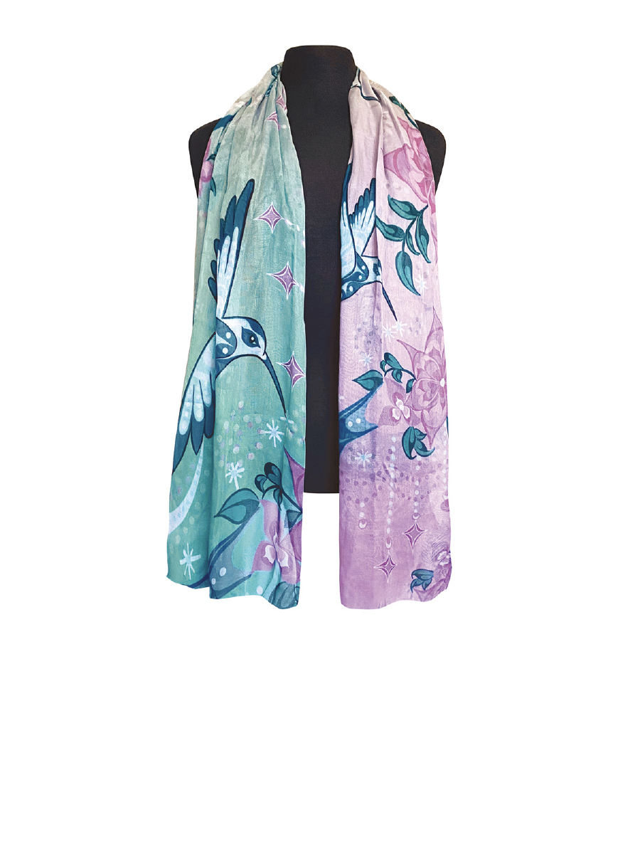 Hummingbird Signature Scarf by Deanna Samuel