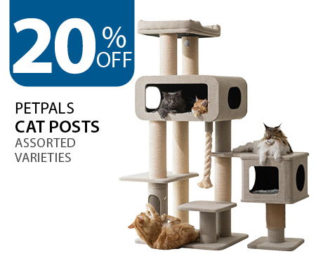 20% off PetPals Cat Posts