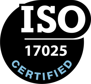 ISO 17025 certified