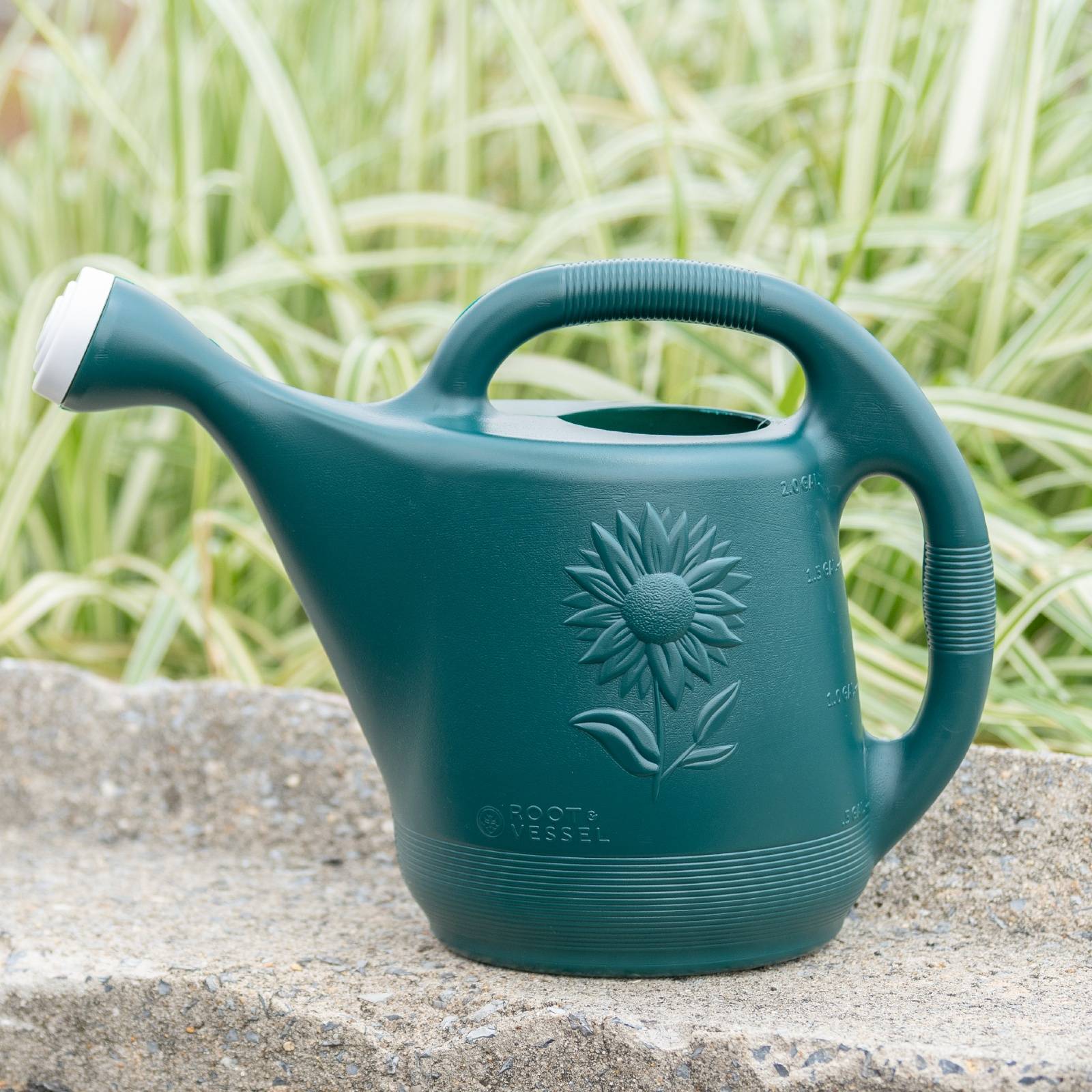 Green 2 gallon watering can