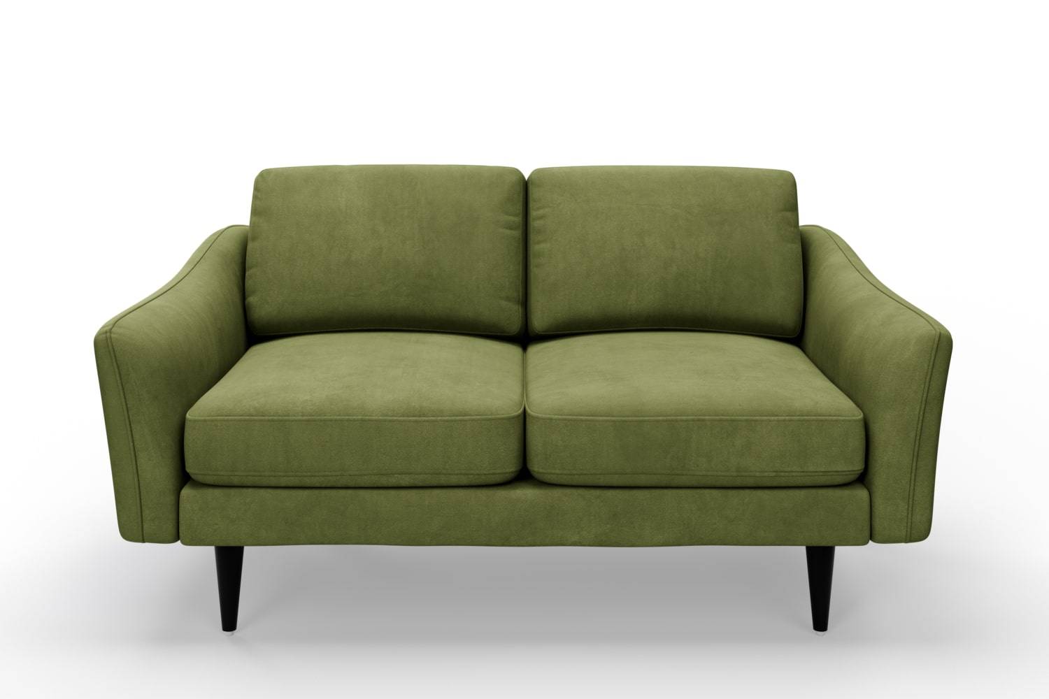 green velvet 2 seater