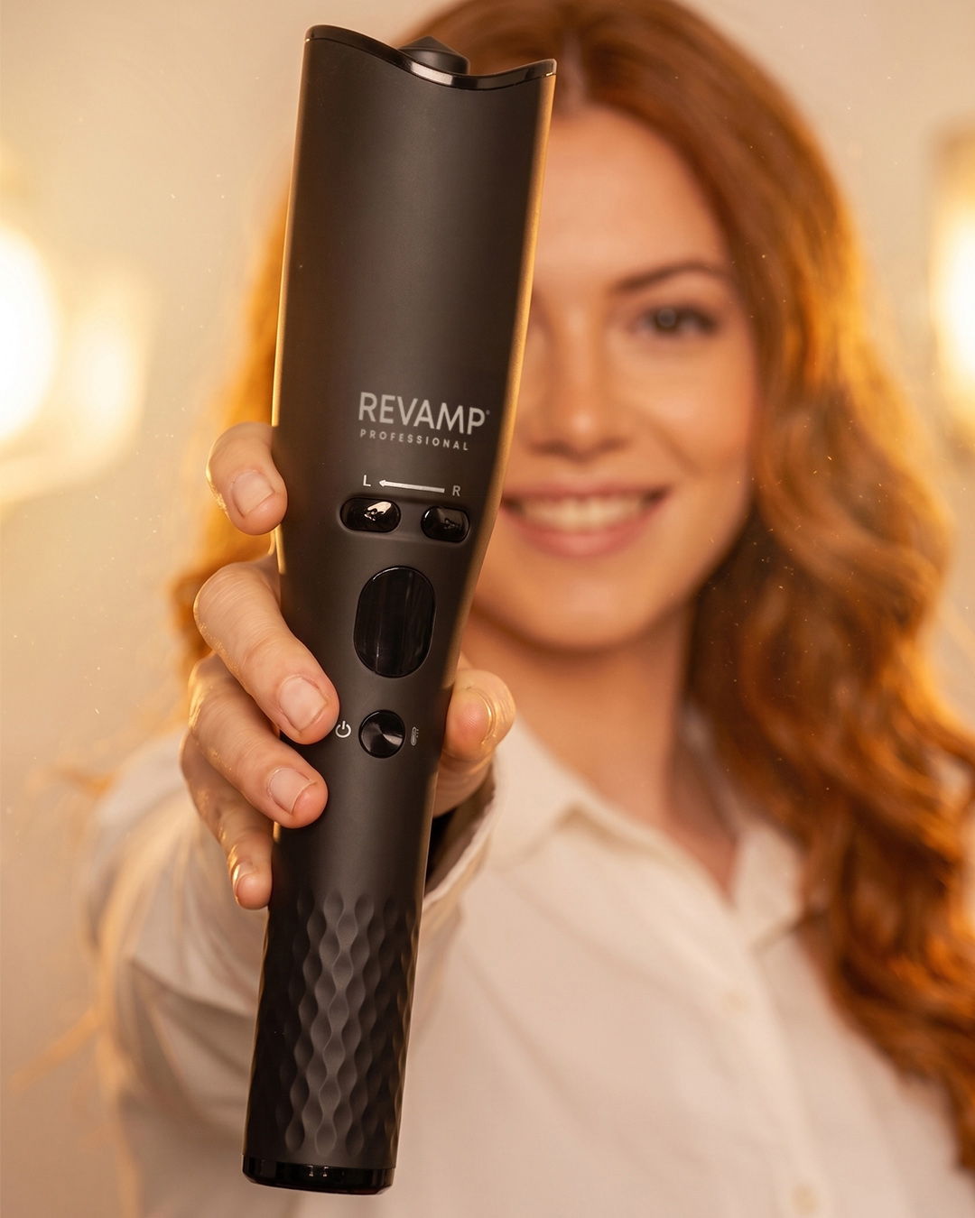 REVAMP iGEN Cordless Hollywood Curl Automatic Rotating Curler