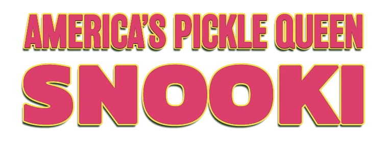 America's Pickle Queen Snooki logo for The Big Dill pickle festival, Arlington Texas 2026