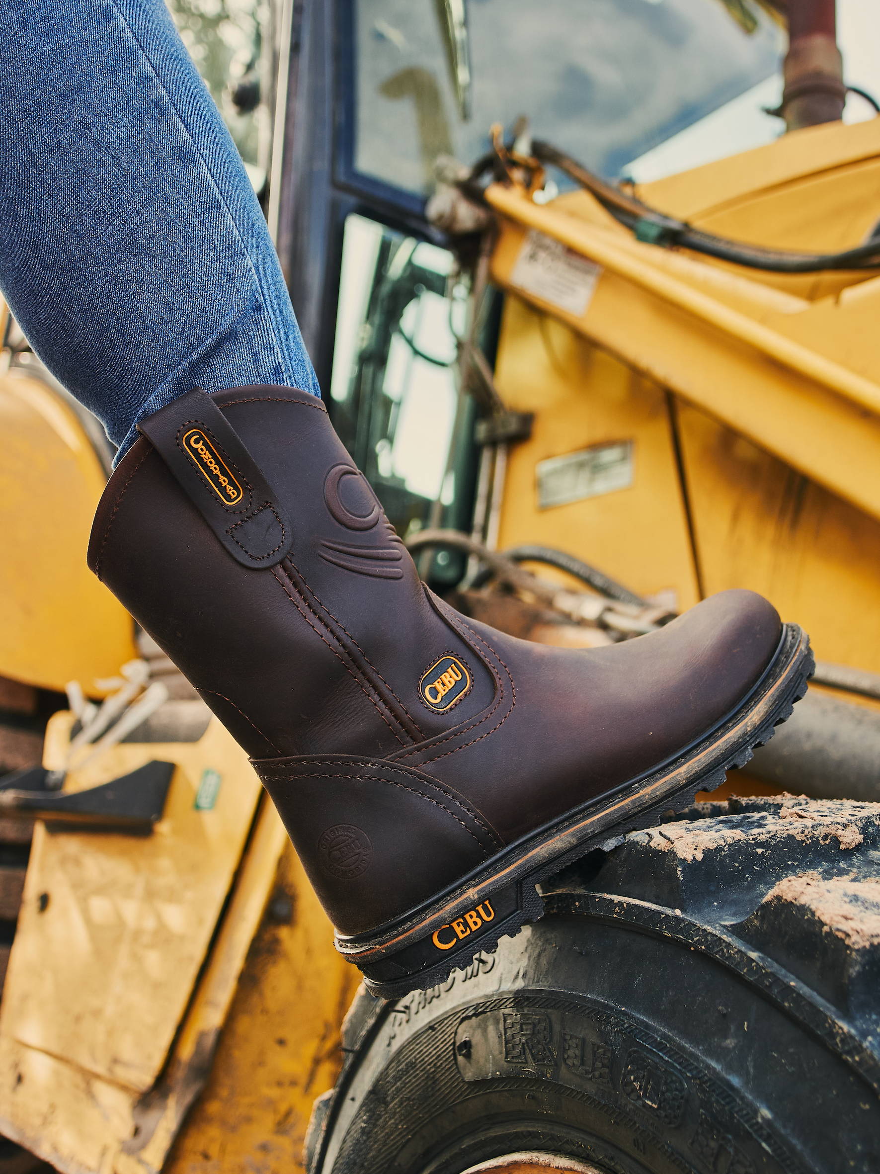 Botas Con Punta De Acero Para Tractores Botas Para Soldador Safety