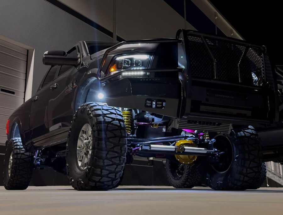 Dustin's 2015 Dodge RAM with Spare Tire Delete Kit install overview photo 1