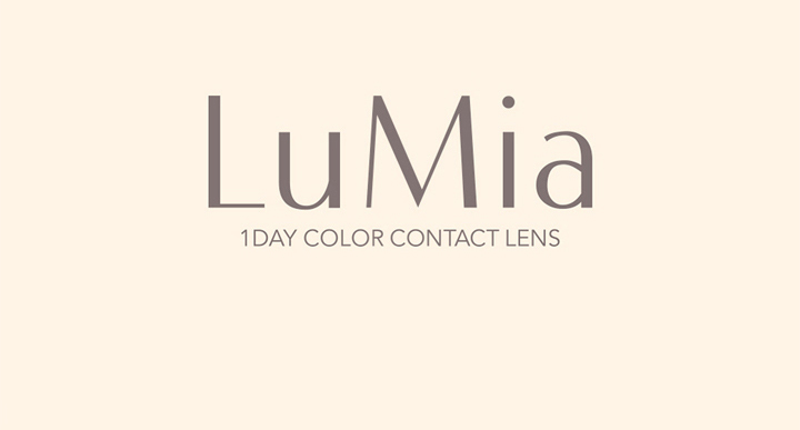 ルミアのブランドロゴ|ルミア(LuMia) 14.2 ワンデーコンタクトレンズ