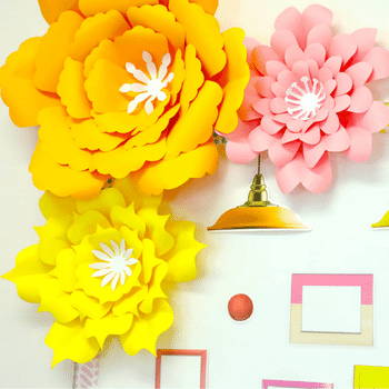 Spring 3D Flowers Classroom Seasonal Decorations