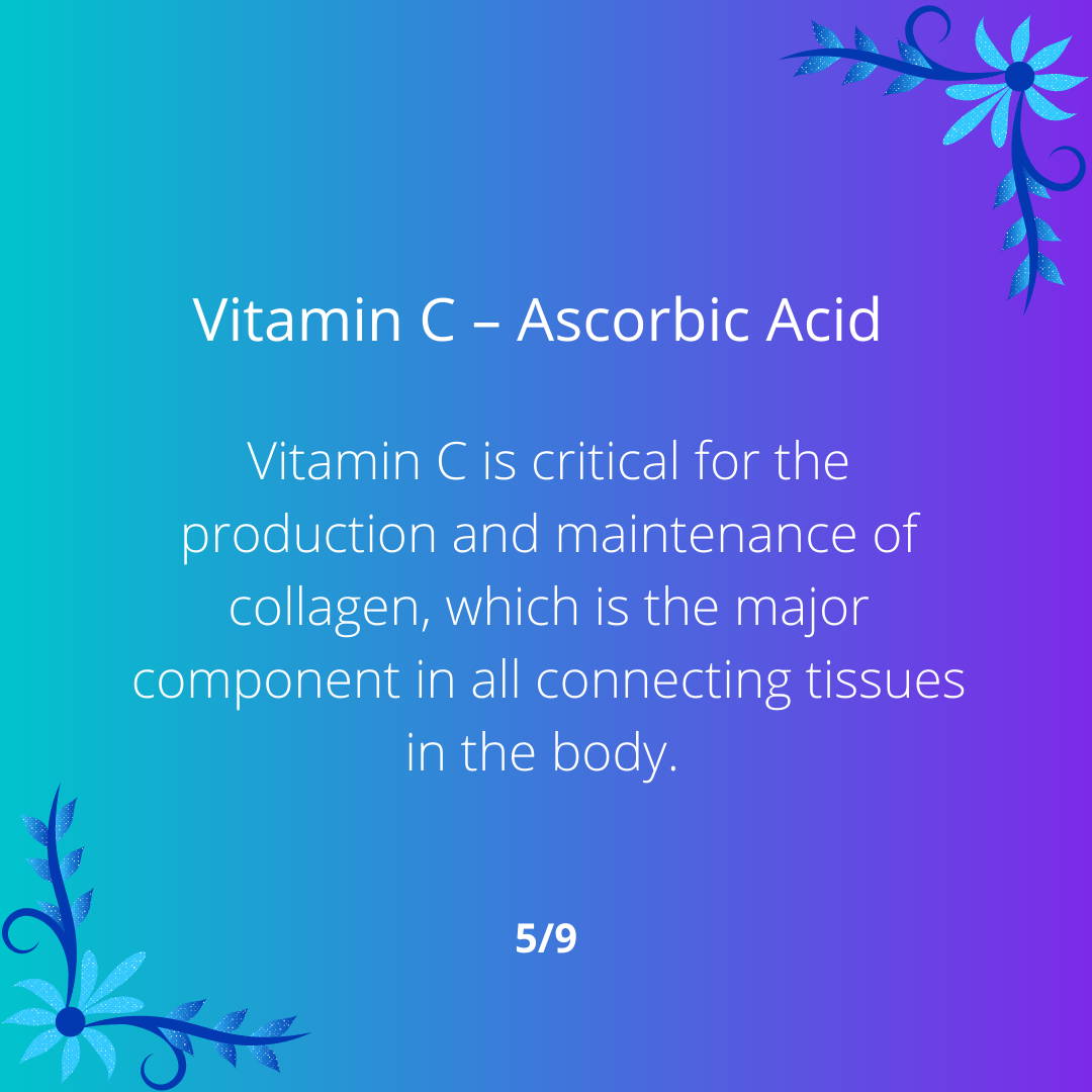 Vitamin C - Ascorbic Acid