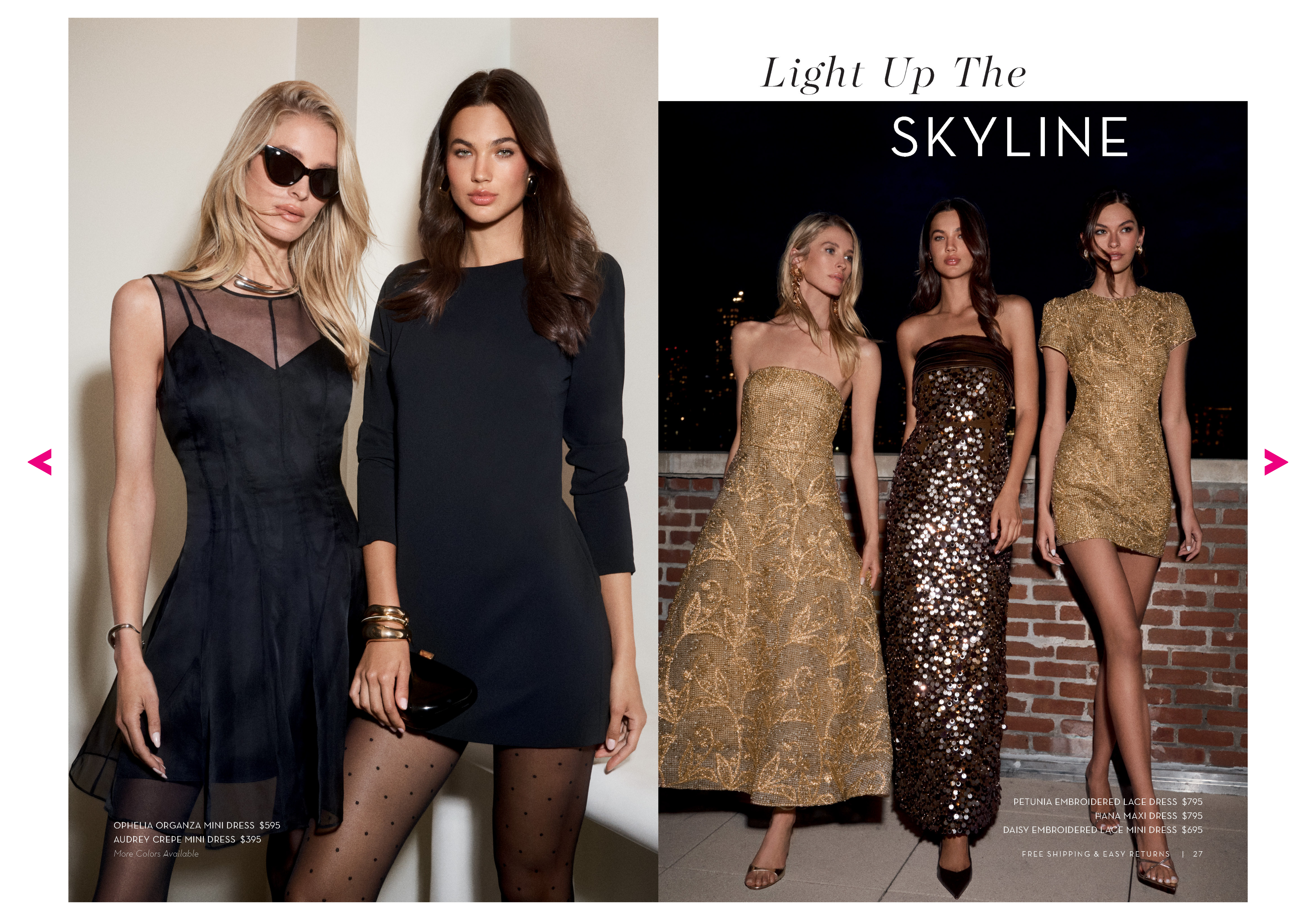 MILLY Fall 26 Catalog Page 14 - Light Up The Skyline