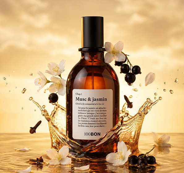 Musk and Jasmine fragrance with florals