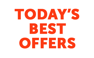 Text promoting today's best offers in bold red font.