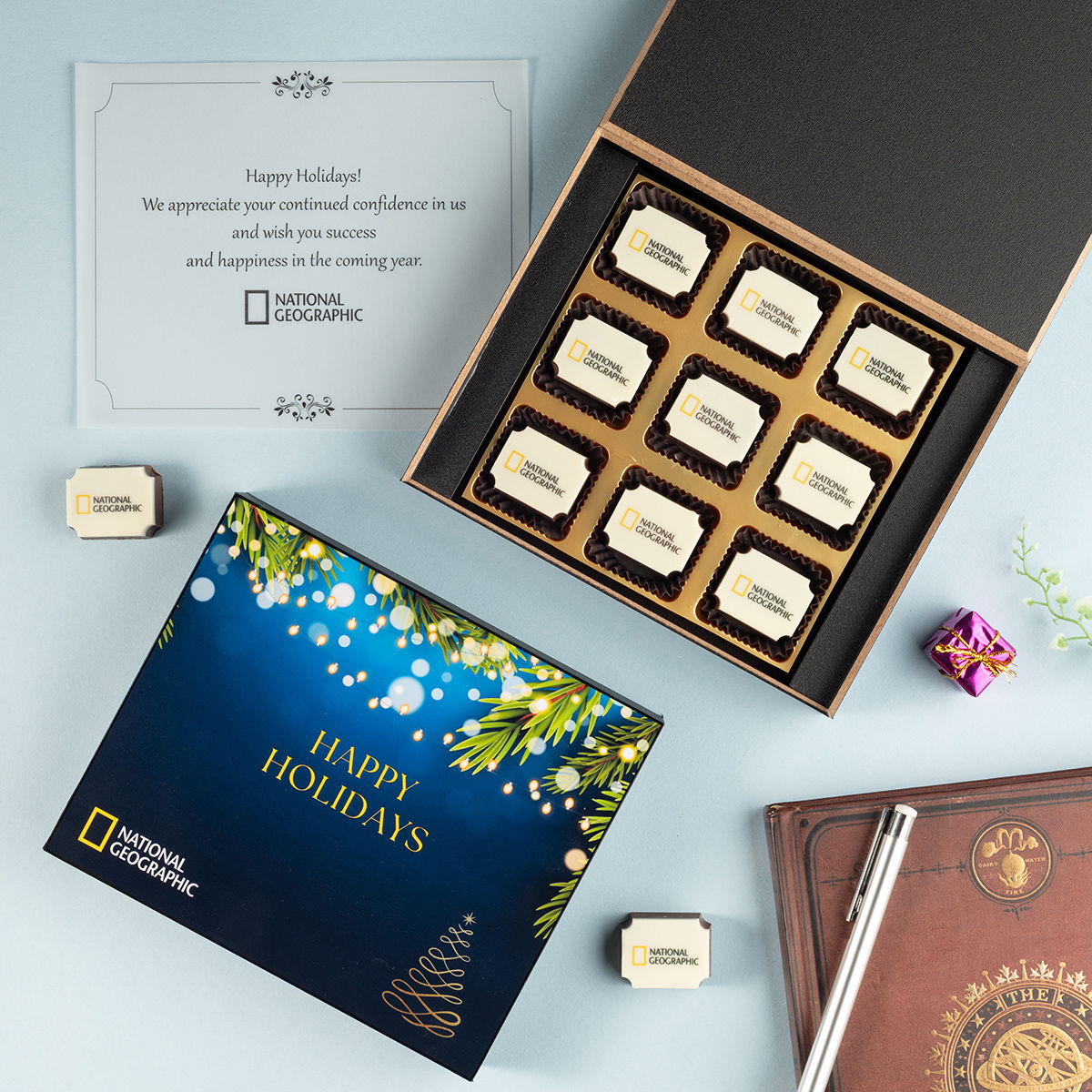 Christmas Chocolate Gift Box