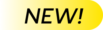 Yellow banner with the word 'NEW!' in bold black letters.