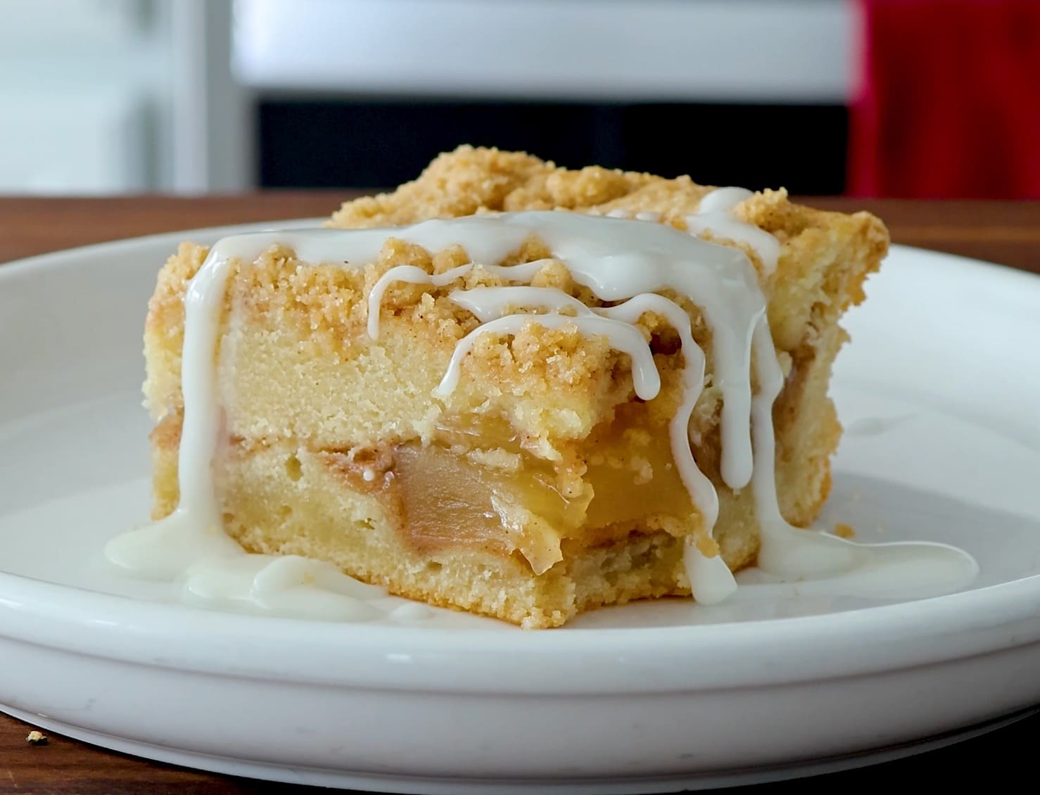 Smoked apple pie