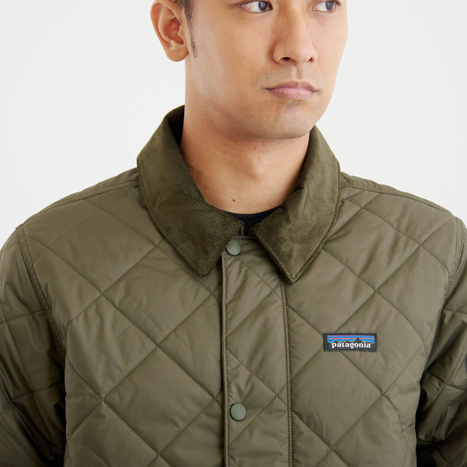 patagonia（パタゴニア）/ダイアモンドキルトジャケット/カーキ/MENS