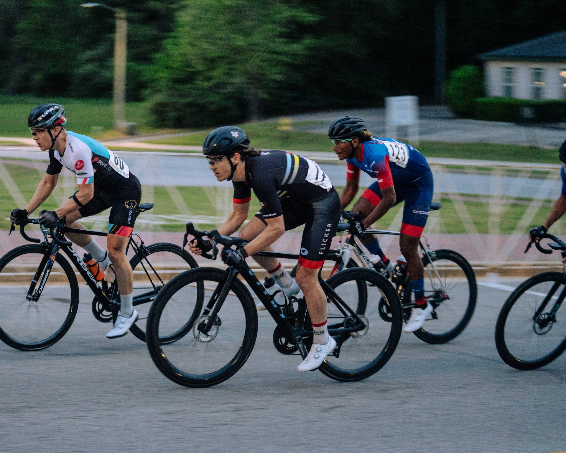 Team Flicker Racing at the the Athens Twilight Criterium