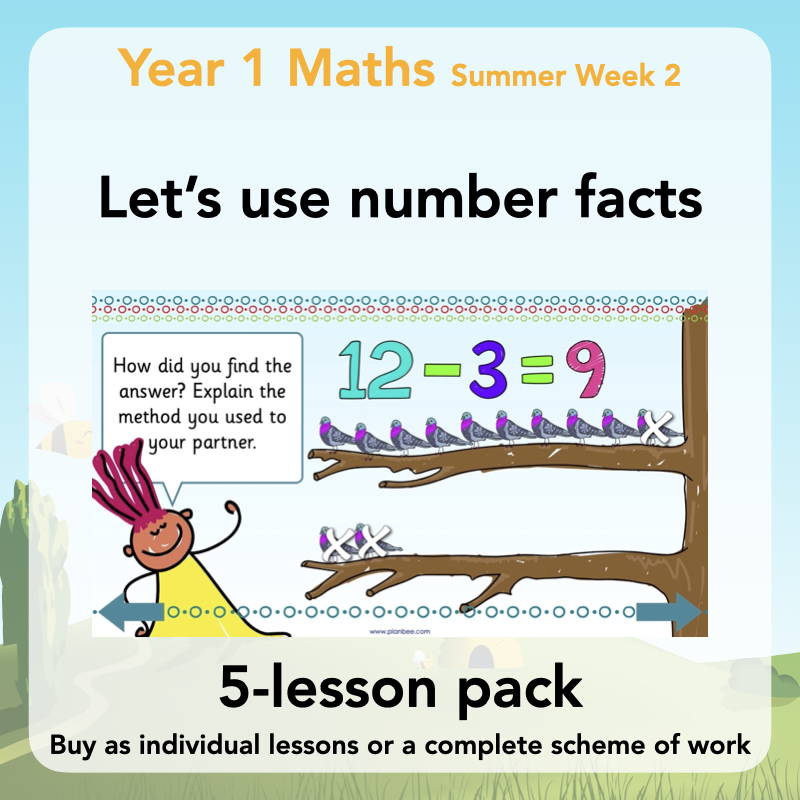 Let's Use Number Facts Year 1 Maths