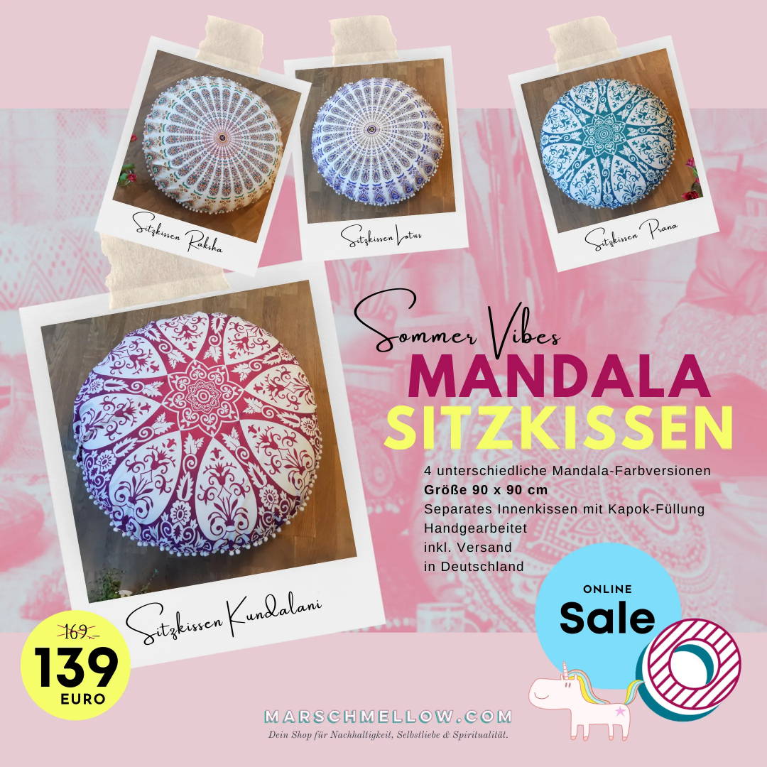 Mandala Sitzkissen