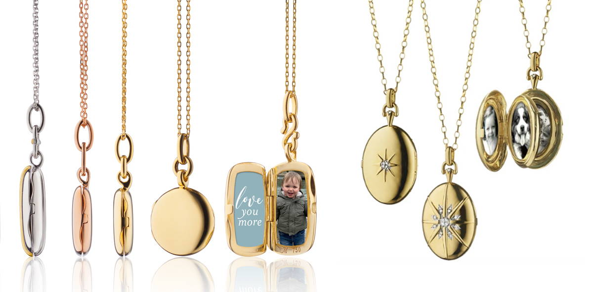Lockets and the photos to put in them 