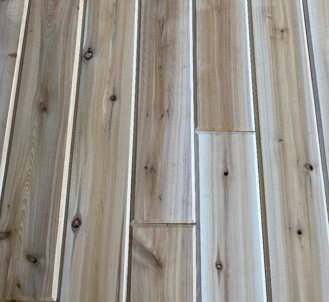 white cedar tongue and groove product