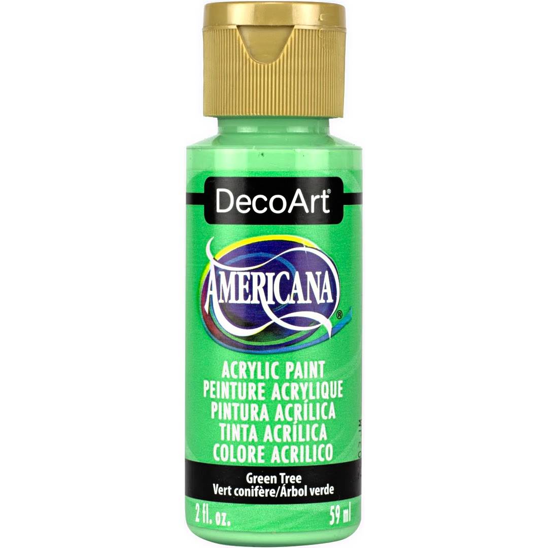 Green Tree Americana Acrylics DA349-3 2 ounce bottle