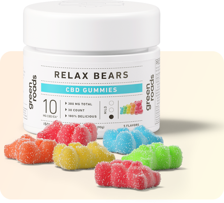 Green Roads Relax Bears CBD Gummies