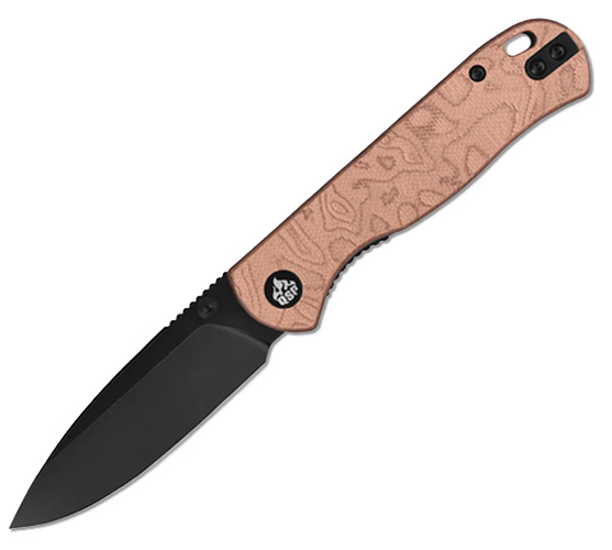 QSP Knives Ferret Copper Foil Folding Knife QS170-E2