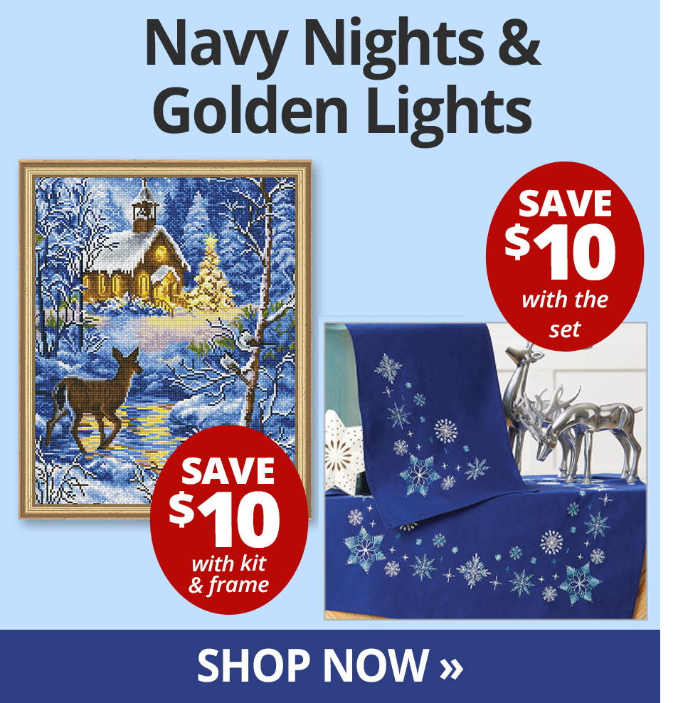 Navy Nights & Golden Lights