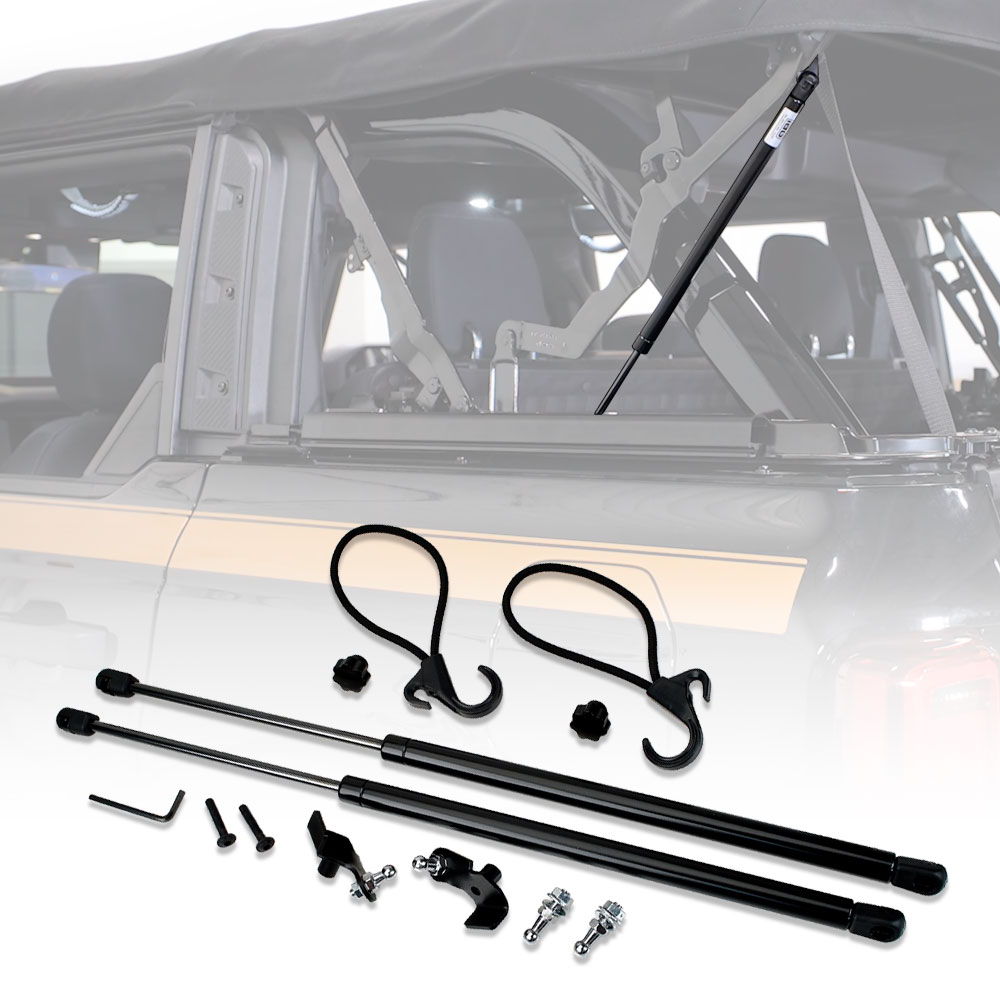 IAG Off-Road EZ-Lift For 2021-25 Ford Bronco 4 Door Soft Top