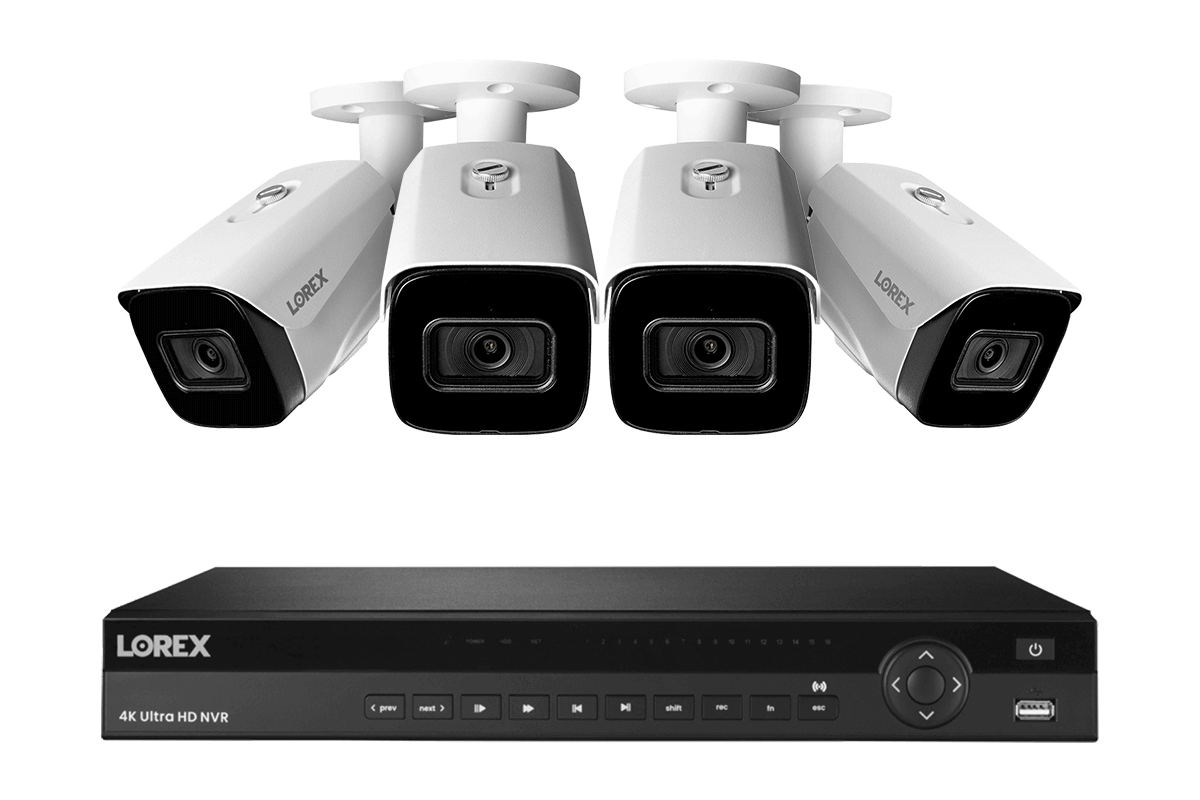 Lorex D841A62B4K Ultra HD 16 Channel Security DVR with Advanced Motion Detection Technology and Smart Home Voice Control 