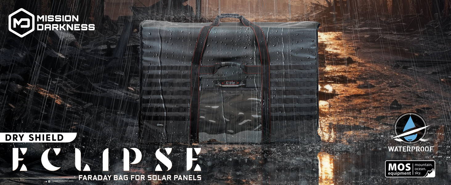 G SLAR 100 Faraday Bag For Solar Panels And Medium-Sized