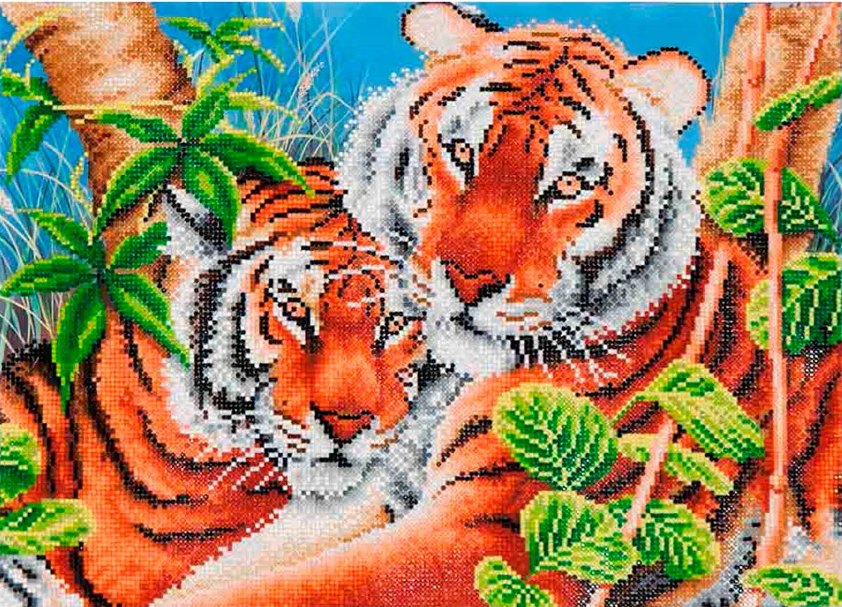 Diamond Painting - Tigers