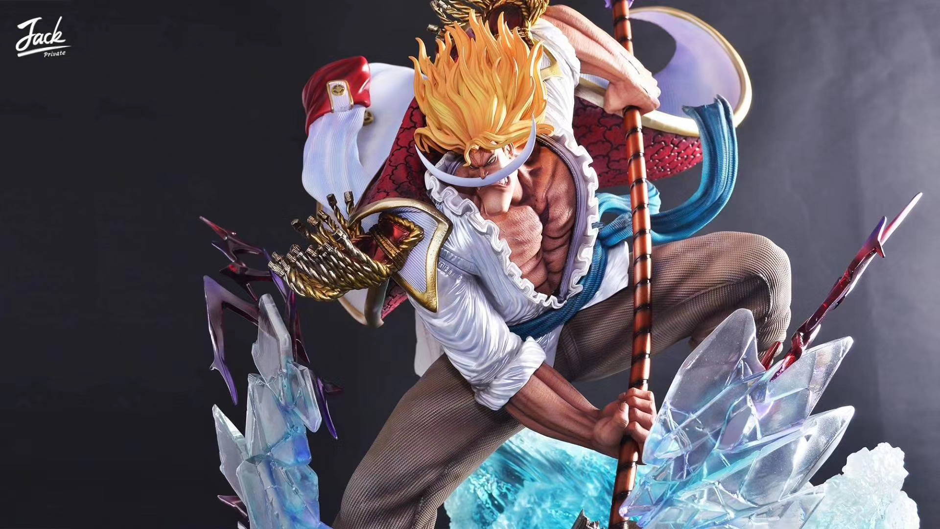 Upcoming Whitebeard One Piece Statue by Jack Private Studio.