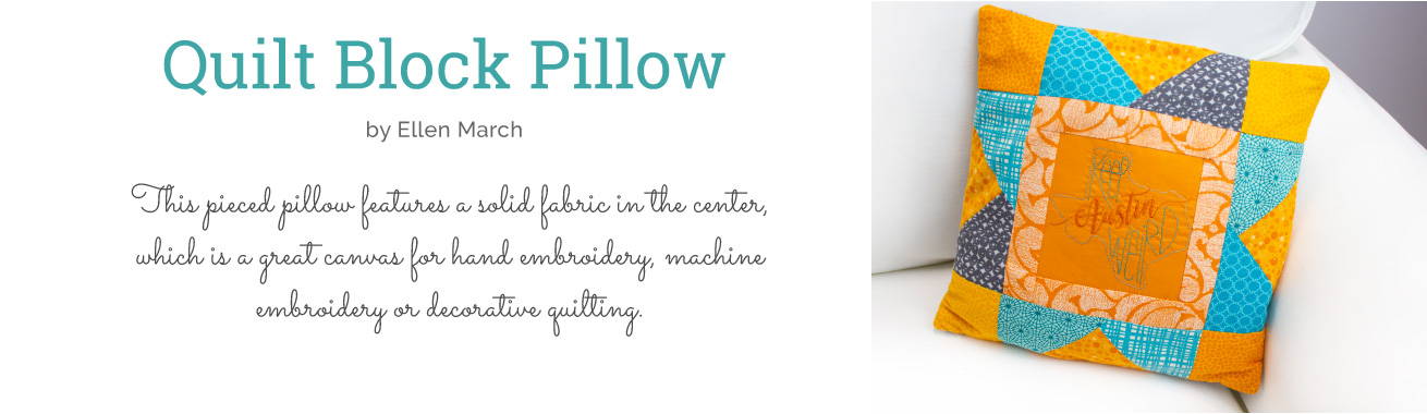 Quilt Block Pillow
