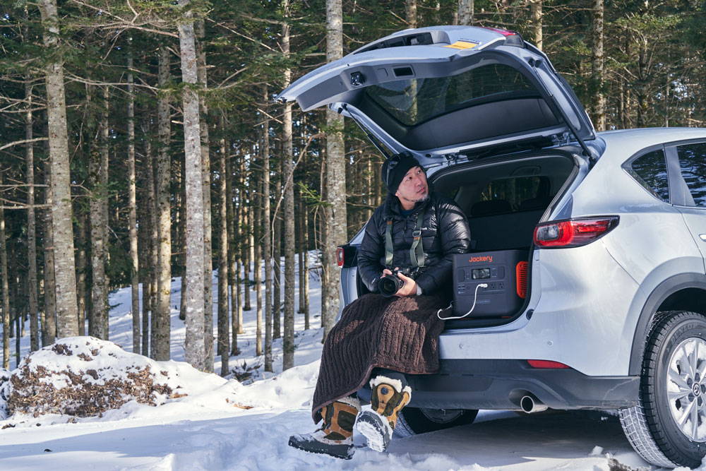 冬の車中泊するときの体温を守る防寒着対策