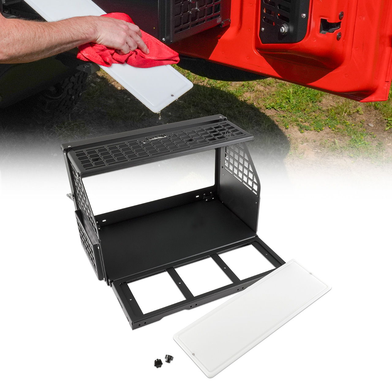 Tailgate Table Cutting Board Easy to Wash