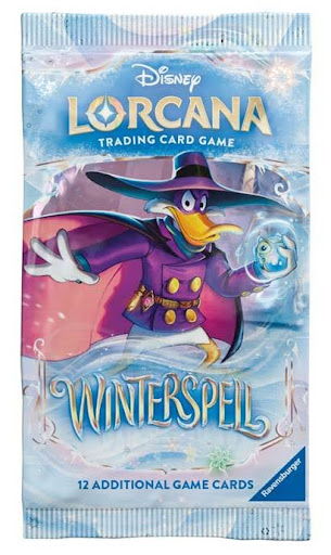Disney Lorcana: Winterspell Booster Packs trading card game pack titled 