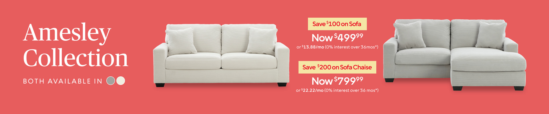 Amesley Collection ​on Sale!