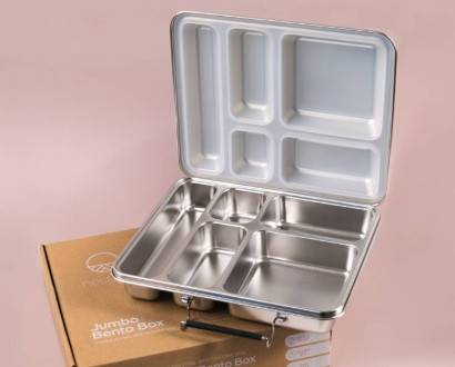 Nestling Stainless Steel Jumbo Bento Box