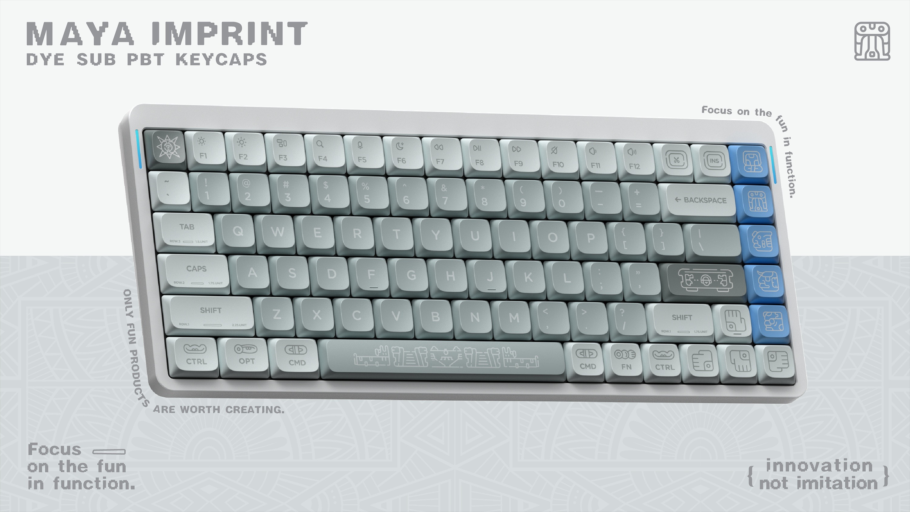 CoolKiller Keycaps キーボード Maya Dynasty-PBT CoolKiller Keycaps キーボード Maya Dynasty-PBT