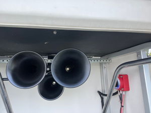 Jason's 2005 Triton Pontoon Boat Train Horn Install with Outlaw Train Horn Kit