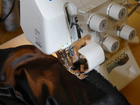 Finish Seams with a Serger