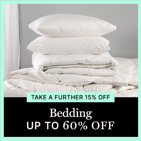 Bedding up to 80% off