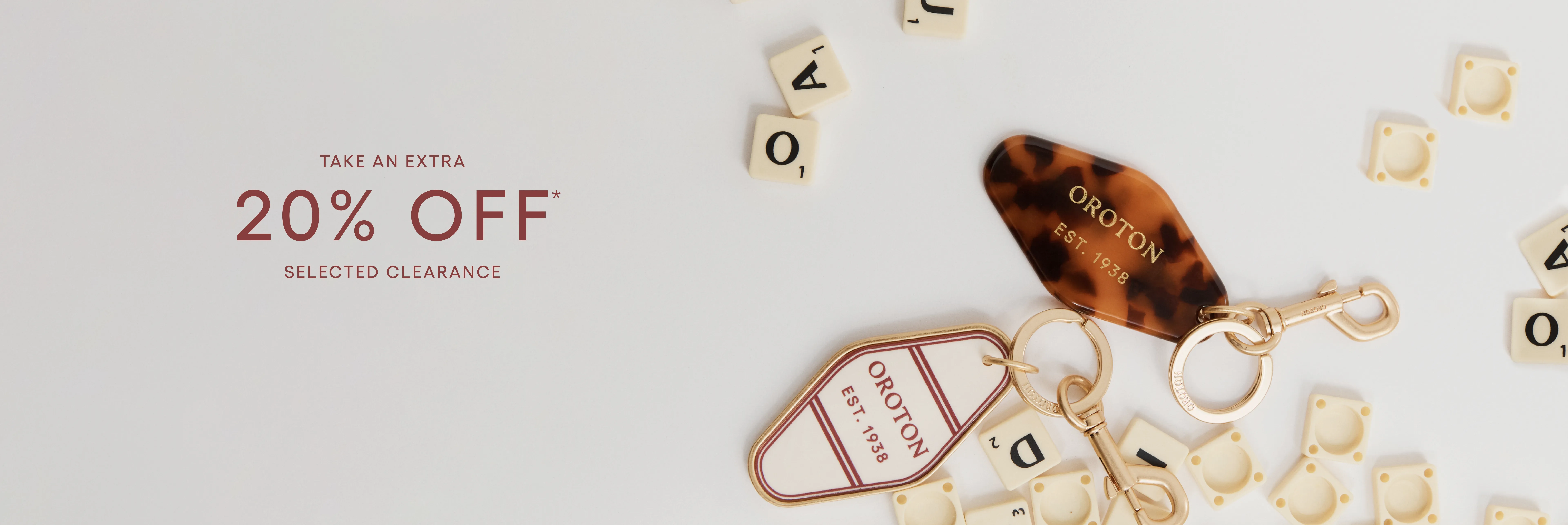 Promotional image with '20% OFF' text and decorative elements.