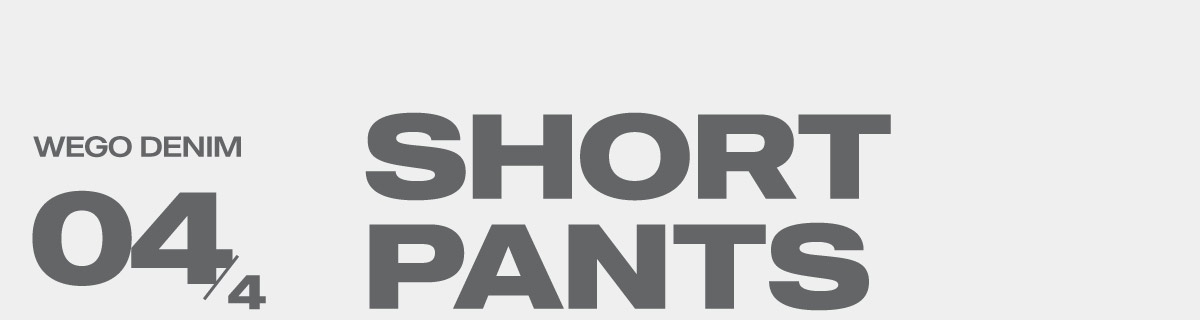 SHORT PANTS